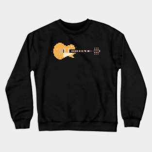 Pixel Golden 1959 Le Spaul Guitar Crewneck Sweatshirt